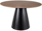 Stoły - STÓŁ ANGEL DĄB / CZARNY FI120 - miniaturka - grafika 1