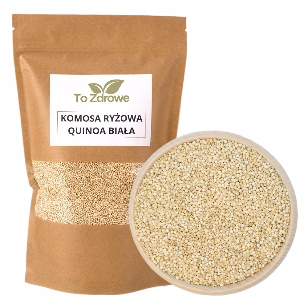 KOMOSA RYŻOWA BIAŁA 500g quinoa naturalna jakość PREMIUM To Zdrowe