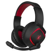 Słuchawki - Niceboy ORYX X300 Czarno-Czerwone - miniaturka - grafika 1