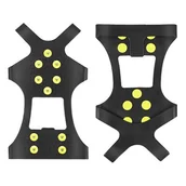 Sprzęt wspinaczkowy - NAKŁADKI ANTYPOŚLIZGOWE NC1702 CZARNE ROZM. S NILS CAMP - miniaturka - grafika 1