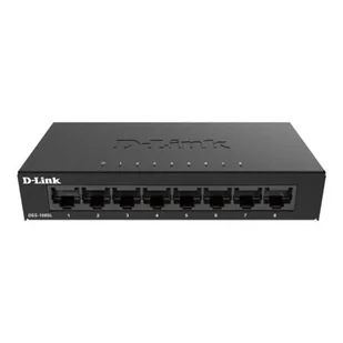 D-Link Przełącznik DGS-108GL 8xGE DGS-108GL/E - Switche - miniaturka - grafika 1