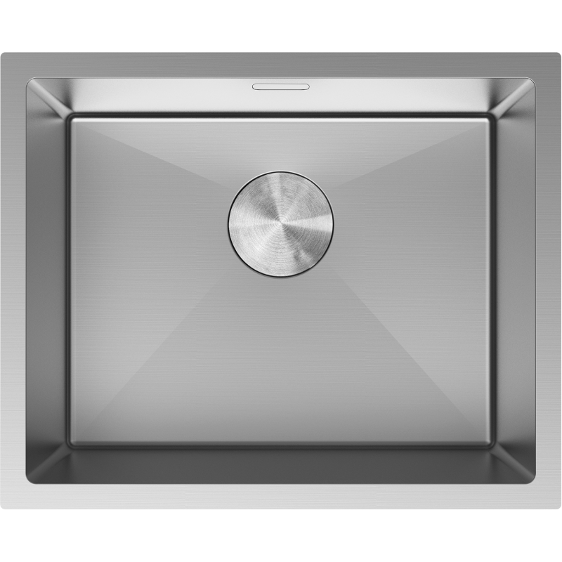 Mexen Trixo zlewozmywak stalowy 1-komorowy 540 x 440 mm, inox - 6414541000-01