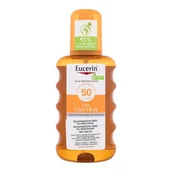 Balsamy i kremy do opalania - Eucerin Sun Oil Control Dry Touch Transparent Spray SPF50+ preparat do opalania ciała 200 ml unisex - miniaturka - grafika 1