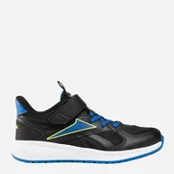 Buty dla chłopców - Buty sportowe chłopięce na rzepy Reebok Road Supreme 100074574 28 Czarne (1200143118269) - miniaturka - grafika 1