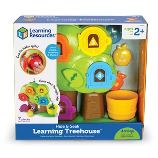 Learning Resources LER7741 Ukryta zabawa z domkiem drzewa, - Sortery dla dzieci - miniaturka - grafika 1