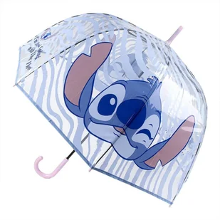 Parasol dziecięcy Cerda Stitch długi manualny transparentny - Parasolki dla dzieci - miniaturka - grafika 1