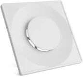 Rury i kanały wentylacyjne - ASKV Anemostat nawiewno-wywiewny kwadratowy 150 biały - miniaturka - grafika 1