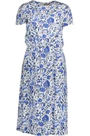 Sukienki - GANT DŁUGA SUKIENKA KOBIETA BIAŁA - miniaturka - grafika 1