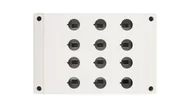Inne akcesoria elektryczne - Eaton Obudowa kasety 12-otworowa 22mm szara IP67 M22-I12 222688 222688 - miniaturka - grafika 1