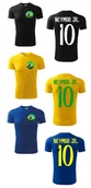 Koszulki sportowe męskie - Treningowa Koszulka BRAZYLIA NEYMAR JR.10 jr - miniaturka - grafika 1