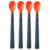 Zestawy naczyń dla dzieci - Tommee Tippee 471888 ŁYŻECZKI Z CZUJNIKIEM CIEPŁA 4SZT HEAT SENSE 66462-uniw - miniaturka - grafika 1