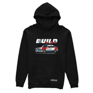 Bluzy męskie - Czarna bluza z kapturem BMW E30 Marlboro-XL - miniaturka - grafika 1