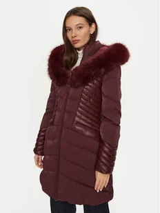 Guess Kurtka puchowa New Oxana W4BL61 WGLZ0 Bordowy Regular Fit - Kurtki damskie - miniaturka - grafika 1