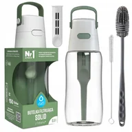 Butelki filtrujące - Butelka Dafi Solid 0,5 szałwiowa + szczoteczki do butelek rurek i ustników - miniaturka - grafika 1