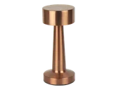 Lampy stojące - Lampa stołowa 1W 120lm CCT LED LINE RIWIA 1.8Ah złoty róż - miniaturka - grafika 1