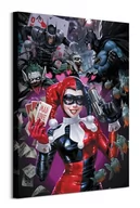 Obrazy i zdjęcia na płótnie - Harley Quinn The One Who Laughs - obraz na płótnie - miniaturka - grafika 1