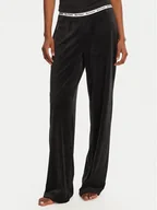 Piżamy damskie - Juicy Couture Spodnie piżamowe Vicky JCLAS125504 Czarny Flare Fit - miniaturka - grafika 1