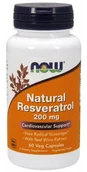 Suplementy diety - Natural Resveratrol 200 mg (60 kaps.) - miniaturka - grafika 1