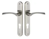 Klamki - Kuchinox klamki Klamka NOA do drzwi wewnętrznych na szyldzie długim YALE KNA_412A KNA_412A - miniaturka - grafika 1