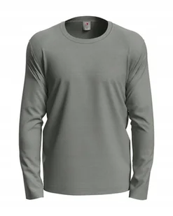 Koszulka z długim rękawem Stedman Comfort-T Long Sleeve Grey Heather 3XL - Koszulki męskie - miniaturka - grafika 1