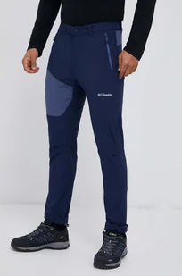 Columbia spodnie outdoorowe Triple Canyon II kolor granatowy - Spodnie sportowe męskie - miniaturka - grafika 1