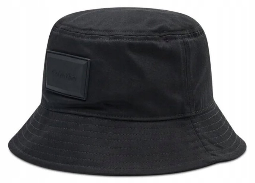 Kapelusz Czapka Calvin Klein Lato Czarny Ck Ckj Uniwersalny