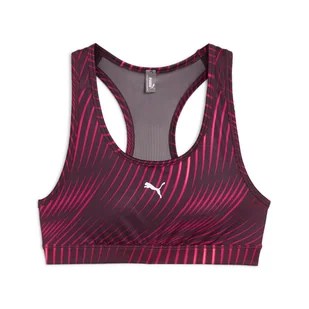 Damski Stanik sportowy PUMA 4KEEPS BRA - P 52531726 – Fioletowy - Biustonosze - miniaturka - grafika 1