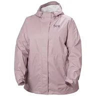 Kurtki damskie - Helly Hansen Damska kurtka W Loke Plus 2.0, Purple Clay, 3X - miniaturka - grafika 1