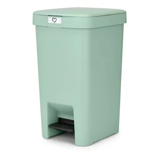 Kosz na śmieci BRABANTIA 800320 StepUp 16L Jasnozielony - Kosze na śmieci - miniaturka - grafika 1