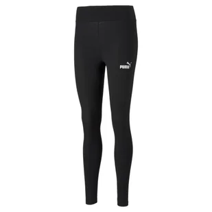 Damskie legginsy Essentials PUMA Black - Spodnie sportowe damskie - miniaturka - grafika 1