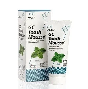 GC Tooth Mousse Mint - Płynne szkliwo bez fluoru o smaku mięty 35 ml - Pasty do zębów - miniaturka - grafika 1