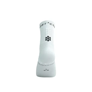 COMPRESSPORT Skarpetki do biegania PRO MARATHON SOCKS V2.0 white/black - Skarpetki sportowe męskie - miniaturka - grafika 6