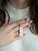 Wisiorki - Wisiorek srebrny - Snowboard - miniaturka - grafika 1