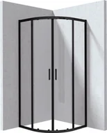 Kabiny prysznicowe - Deante Kabina prysznicowa półokrągła 90x90 cm Funkia Evo KYP_N099P - miniaturka - grafika 1