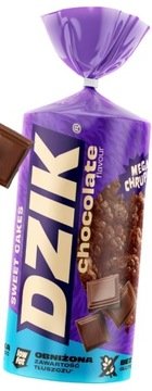 Wk Dzik Wafle Ryżowo Kukurydziane 168g Czekoladowe Pyszne