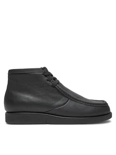 Calvin Klein Trzewiki HM0HM01583 Czarny - Botki męskie - miniaturka - grafika 1