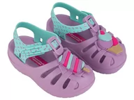 Buty dla dziewczynek - IPANEMA KIDS Ipanema Summer XIII Dziecko, Sandały Unisex dzieci, Zielony, 19/20 EU - miniaturka - grafika 1