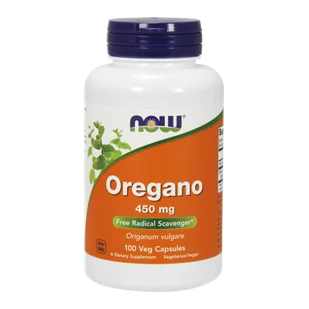 Now Foods Oregano 450mg - (100 kap) 3C02-27894 - Suplementy naturalne - miniaturka - grafika 1