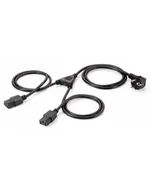 Kable komputerowe i do monitorów - Equip Kabel zasilający PWR CBL Y-VER 2XIEC 112220 - miniaturka - grafika 1