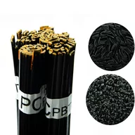 Akcesoria spawalnicze - Spoiwo do spawania plastiku PC+PBT Czarne 100g - miniaturka - grafika 1