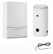 Piece i kotły grzewcze - Immergas Pakiet 1-fun.kondens. wersja standard - kocioł EXTRA 12 + zasobnik UBS125V3 + sonda kontaktowa kotły wiszące - miniaturka - grafika 1