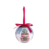 Bombki - Bombka plastik 15 x 15 x 15 cm mix kolorów - miniaturka - grafika 1