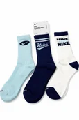 Skarpetki męskie - Skarpety długie NIKE EVERYDAY PLUS 3 pary EUR 42-46 10285 - miniaturka - grafika 1