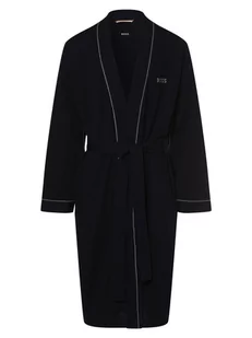 BOSS - Szlafrok męski  Kimono BM, niebieski - Szlafroki męskie - miniaturka - grafika 1