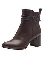Botki damskie - MARCO TOZZI Damskie botki Zip+Slip 2-25332-43, Mocca Comb, 40 EU - miniaturka - grafika 1