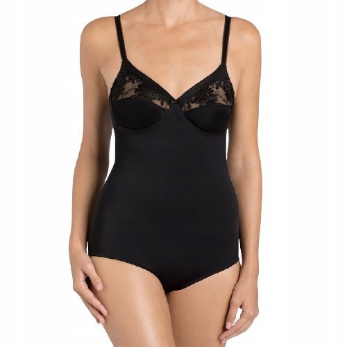 Body Modelujące Triumph Czarne Modern Posy BS roz 75B