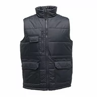 Koszulki i topy damskie - Regatta Profesjonalna męska Steller Multi-Zip Ripstop izolowana kamizelka kamizelka, granatowa, rozmiar XL TRA803-540.0 - miniaturka - grafika 1