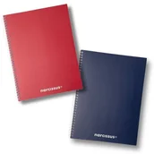 Notesy i bloczki - Narcissus Kołonotatnik swing mono bg a4 80k kratka 80g - artykuł papierniczy - miniaturka - grafika 1