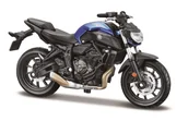 Samochody i pojazdy dla dzieci - Maisto Motocykl Yamaha Mt-07 2018 1/18 39300 - miniaturka - grafika 1