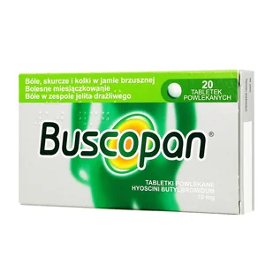 BOEHRINGER INGELHEIM Buscopan 10 mg x 20 tabl powlekanych - Układ pokarmowy - miniaturka - grafika 1